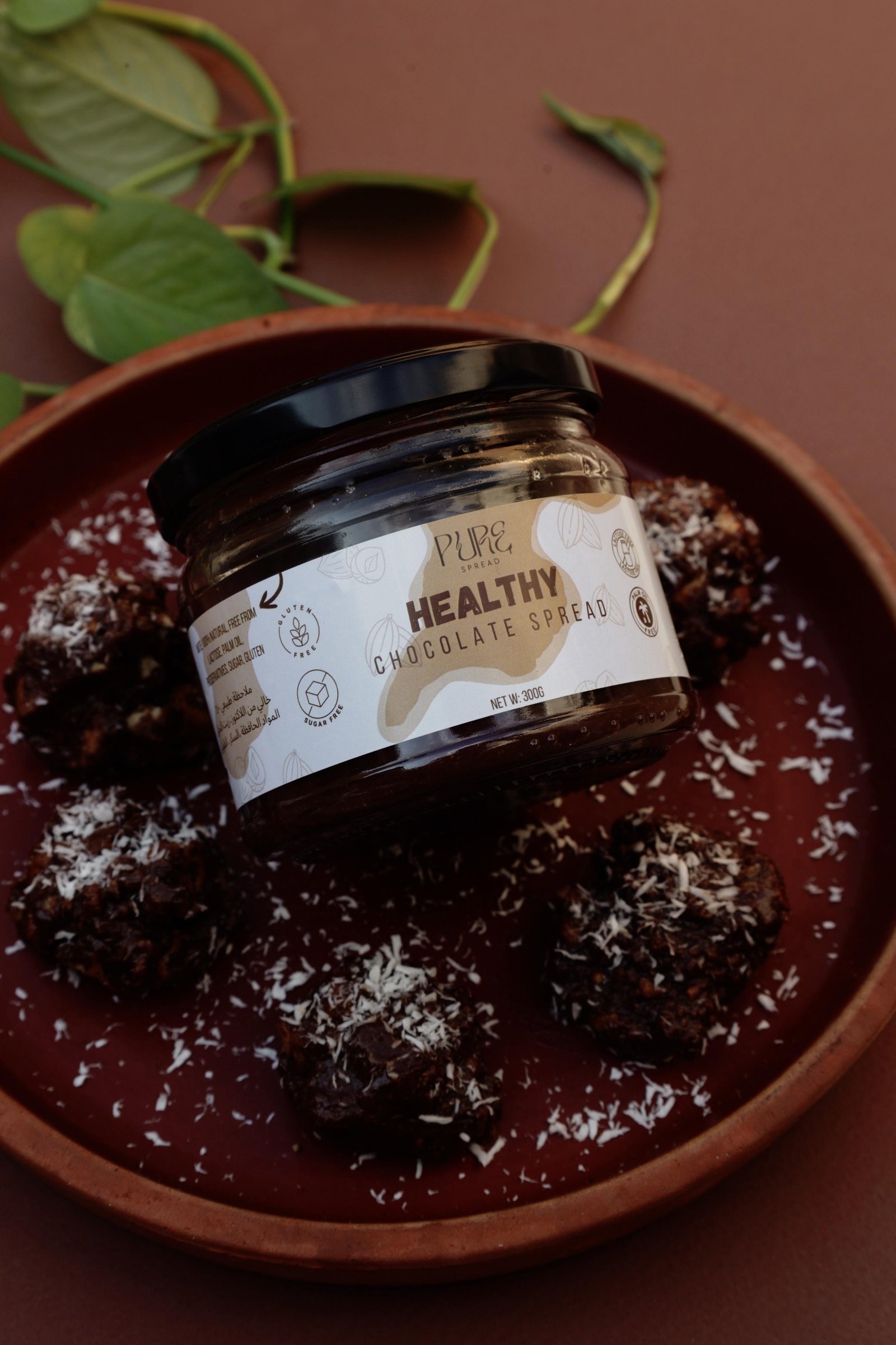 Healthy chocolate spread