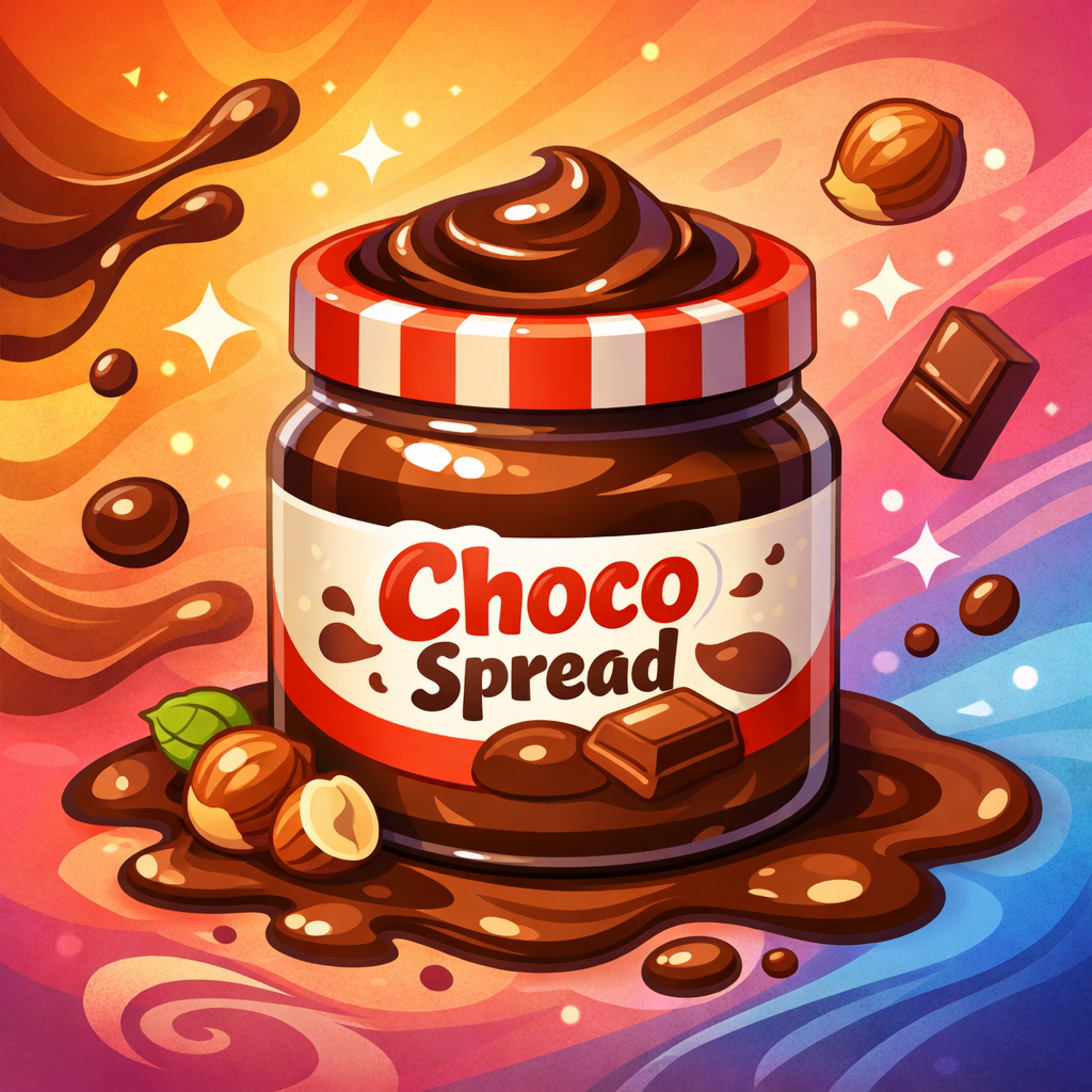 Hazelnut Glow healthy chocolate spread jar by PureSpread